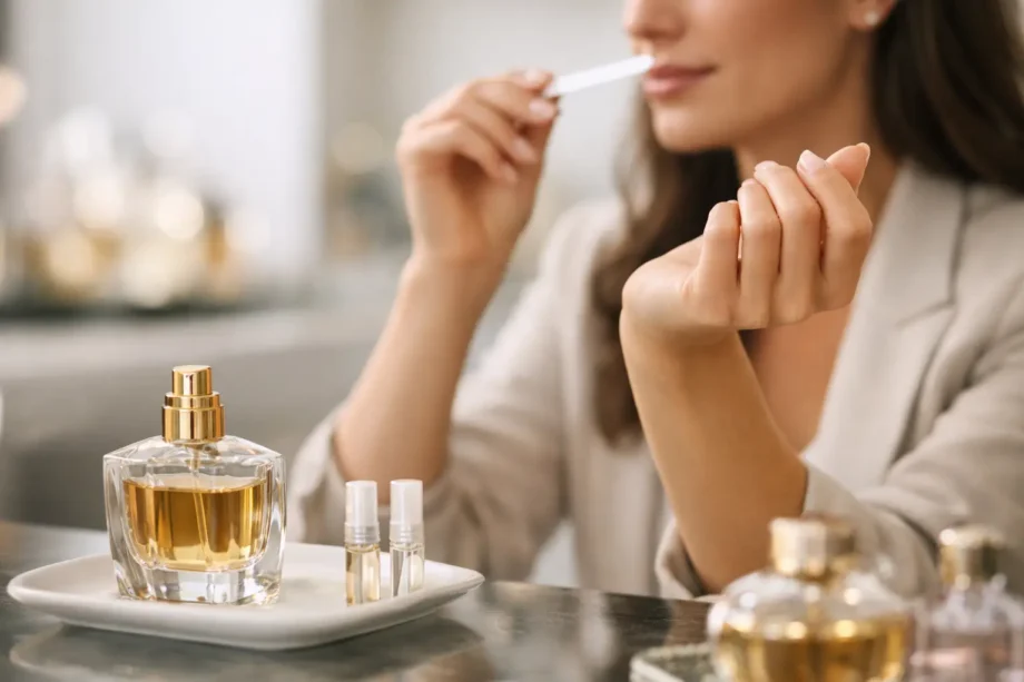 Come testare un profumo prima di comprarlo
