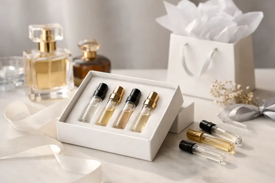 Come regalare profumi campione premium con stile